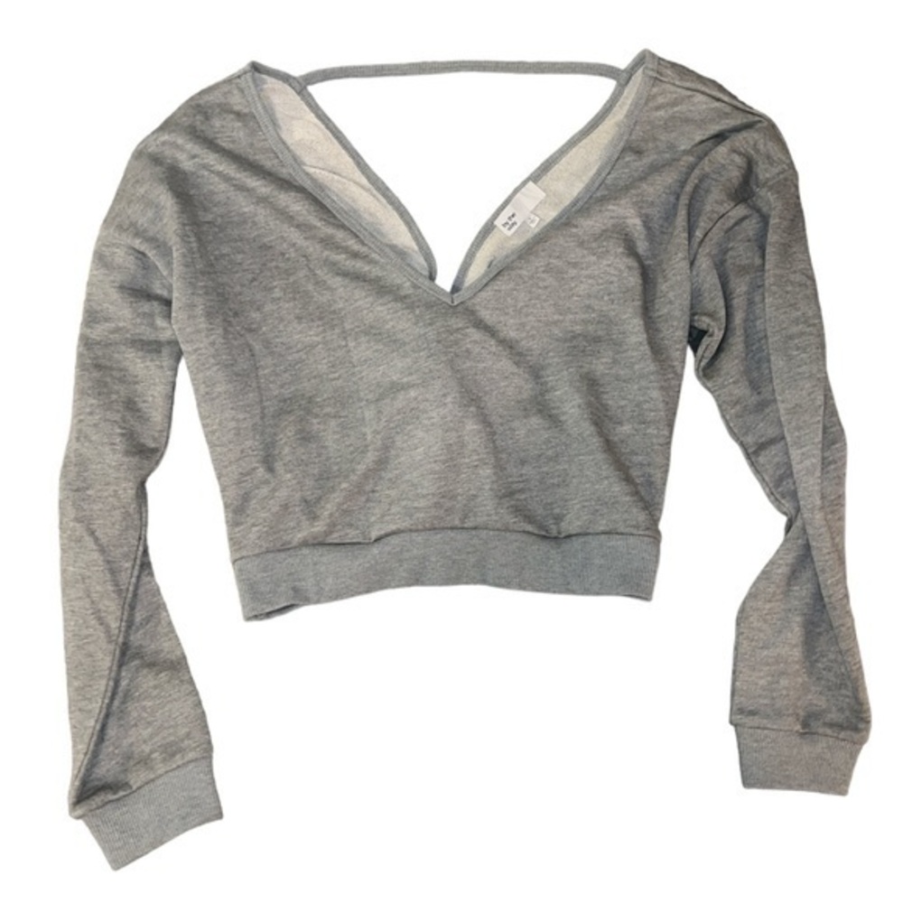 by the way. - Cropped Sweatshirt Sweater